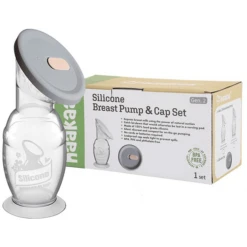 Haakaa® Borstkolf Met Zuigvoet 100ml Incl. Siliconen Deksel -Kleine Wondertjes haakaa borstkolf met zuigvoet 100ml incl siliconen deksel a344566 3