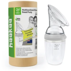 Haakaa® Borstkolf, Multifunctioneel 250ml Grijs 7 Haakaa® Borstkolf, Multifunctioneel 250ml Grijs -Kleine Wondertjes haakaa borstkolf multifunctioneel 250ml grijs a344246 2