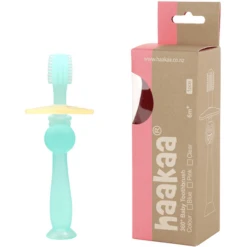 Haakaa® Tandenborstel, 360° Lichtblauw -Kleine Wondertjes haakaa tandenborstel 360 lichtblauw a345403 2
