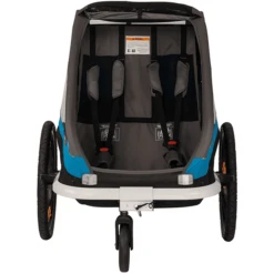 Hamax Fietskar Traveller Inclusief Dissel En Buggywiel Petrol/Blue/Grey -Kleine Wondertjes hamax fietskar traveller inclusief dissel en buggywiel petrol blue grey a275887 1