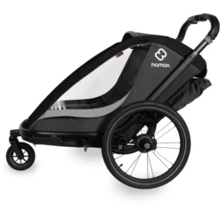 Hamax Kinderfietskar Cocoon Met Verstelbare Slaapstand Grijs/ Black -Kleine Wondertjes hamax kinderfietskar cocoon met verstelbare slaapstand grijs black a415135 4