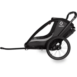 Hamax Kinderfietskar Cocoon ONE Met Verstelbare Slaapstand Grijs/ Black -Kleine Wondertjes hamax kinderfietskar cocoon one met verstelbare slaapstand grijs black a415138 2