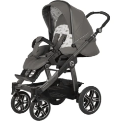 Hartan Kinderwagen Racer GTS Met Handrem Green Nature (916) Framekleur Platina