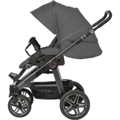 Hartan Kinderwagen Racer GTS Met Handrem Little Pinguïn (910) Framekleur Platina -Kleine Wondertjes hartan kinderwagen racer gts met handrem little pinguin 910 framekleur platina a389315 2