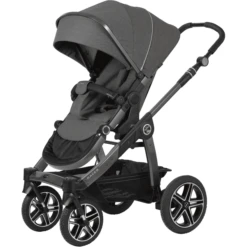 Hartan Kinderwagen Racer GTX Causal Collection Little Pinguïn (910) Framekleur Platinum