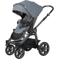 Hartan Kinderwagen Racer GTX Met Handrem Causal Collection Heart S (914) Framekleur Platina