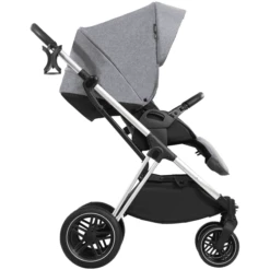 Hauck Kinderwagen Vision X Set Silver Melange Grijs -Kleine Wondertjes hauck kinderwagen vision x set silver melange grijs a371609 4