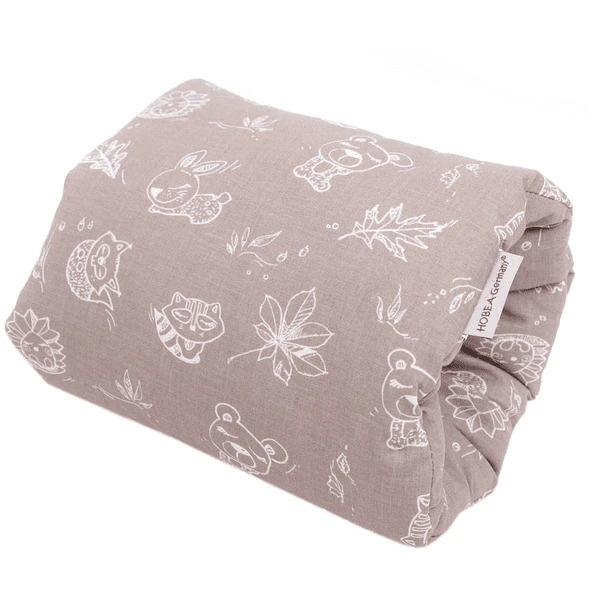 HOBEA-Duitsland Mini Verpleegkussen Bosbewoners Cappuccino 2 HOBEA-Duitsland Mini Verpleegkussen Bosbewoners Cappuccino - Afbeelding 2