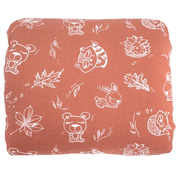 HOBEA-Duitsland Mini Verpleegkussen Bosbewoners Roestrood 5 HOBEA-Duitsland Mini Verpleegkussen Bosbewoners Roestrood - Afbeelding 5