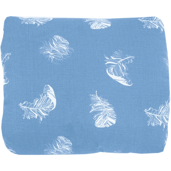 HOBEA-Duitsland Mini Verpleegkussen Veren Blauw 5 HOBEA-Duitsland Mini Verpleegkussen Veren Blauw - Afbeelding 5