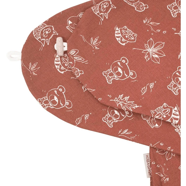 HOBEA-Duitsland Verpleegkussenovertrek Bosbewoners Roestrood 1 HOBEA-Duitsland Verpleegkussenovertrek Bosbewoners Roestrood