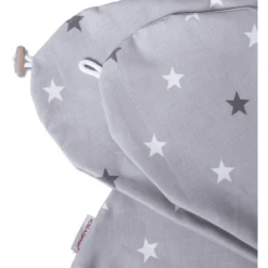 HOBEA-Germany Voedingskussen Hoes Sterren Grijs