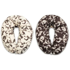 HOBEA-Germany Voedingskussen Joanna Bruin Beige -Kleine Wondertjes hobea germany voedingskussen joanna bruin beige a225483 1