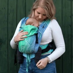 Hoppediz Pasgeboren Babydrager Primeo Jacquard Grenada Cream -Kleine Wondertjes hoppediz pasgeboren babydrager primeo jacquard grenada cream a299606 2