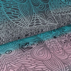 Hoppediz Ring-Sling Jacquard Jaipur Black -Kleine Wondertjes hoppediz ring sling jacquard jaipur black a299645 2