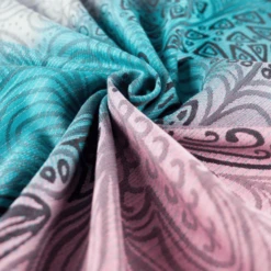 Hoppediz Ring-Sling Jacquard Jaipur Black -Kleine Wondertjes hoppediz ring sling jacquard jaipur black a299645 4