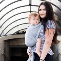 Hoppediz Ultralight Draagdoek Hamburg Grafiet (5,40 M) -Kleine Wondertjes hoppediz ultralight draagdoek hamburg grafiet 5 40 m a227809 3