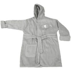 HÜTTE & CO-badjas Grijs