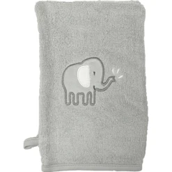 HÜTTE & CO-washandschoen 2-pack Grijs