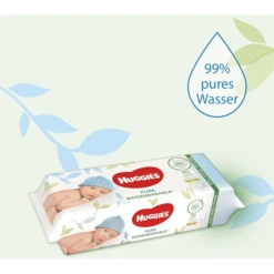 Huggies Natte Babydoekjes Natural 8 X 48 Doekjes -Kleine Wondertjes huggies natte babydoekjes natural 8 x 48 doekjes a345545 3