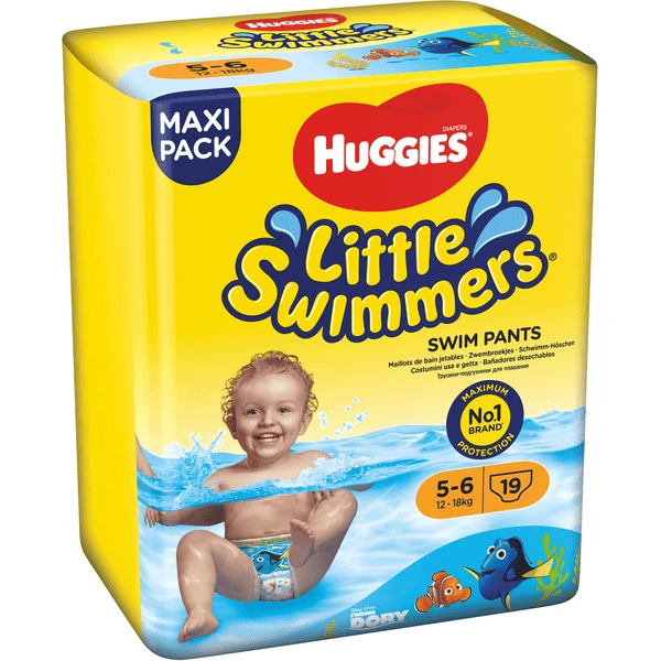 HUGGIES Zwemluier Little Zwemmers Maat 5-6 4 X 19 Stuks 1 HUGGIES Zwemluier Little Zwemmers Maat 5-6 4 X 19 Stuks