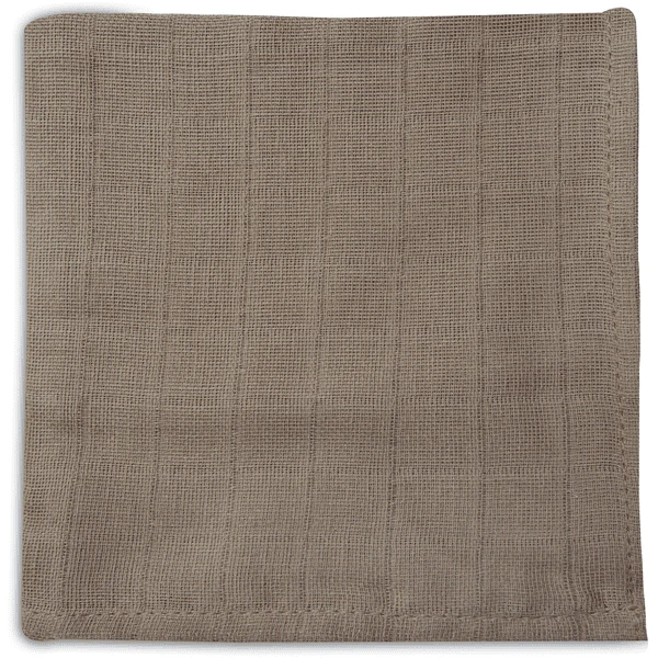 Jollein Burp Cloth Bamboo Muslin 3-Pack Biscuit/Ivory 2 Jollein Burp Cloth Bamboo Muslin 3-Pack Biscuit/Ivory - Afbeelding 2