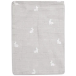 Jollein Flanellen Mousseline 2-pack Gestippeld Rabbit Nougat -Kleine Wondertjes jollein flanellen mousseline 2 pack gestippeld rabbit nougat a385569 4