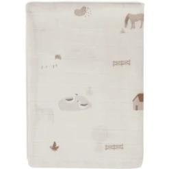 Jollein Flanellen Mousseline 3-Pack Boerderij -Kleine Wondertjes jollein flanellen mousseline 3 pack boerderij a385572 3