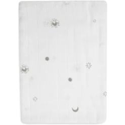 Jollein Flanellen Mousseline 3-Pack Stargaze Leaf Green -Kleine Wondertjes jollein flanellen mousseline 3 pack stargaze leaf green a385577 4