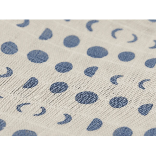 Jollein Gaas Washandje 3-Pack Maan Light 4 Jollein Gaas Washandje 3-Pack Maan Light - Afbeelding 4