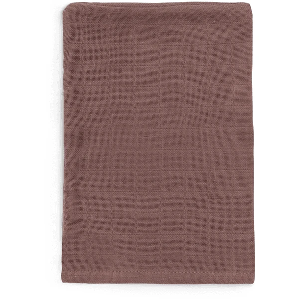 Jollein Gaas Washandje 3-pack Meadow Kastanje 3 Jollein Gaas Washandje 3-pack Meadow Kastanje - Afbeelding 3