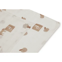 Jollein Gaasdeken Mousseline 115x115cm 2-Pack Boerderij 8 Jollein Gaasdeken Mousseline 115x115cm 2-Pack Boerderij -Kleine Wondertjes jollein gaasdeken mousseline 115x115cm 2 pack boerderij a385476 3