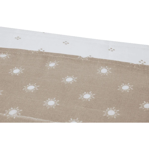 Jollein Gaasdoek 70x70cm 2-Pack Pointelle Sun Biscuit 4 Jollein Gaasdoek 70x70cm 2-Pack Pointelle Sun Biscuit - Afbeelding 4