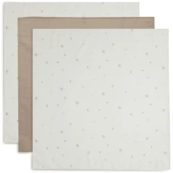 Jollein Gaasdoek 70x70cm 3-Pack Stargaze Biscuit -Kleine Wondertjes jollein gaasdoek 70x70cm 3 pack stargaze biscuit a385467 4