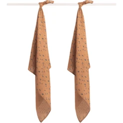 Jollein Gaasluiers 2-pack Vlekcaramel 110x110cm 8 Jollein Gaasluiers 2-pack Vlekcaramel 110x110cm -Kleine Wondertjes jollein gaasluiers 2 pack vlekcaramel 110x110cm a300543 3