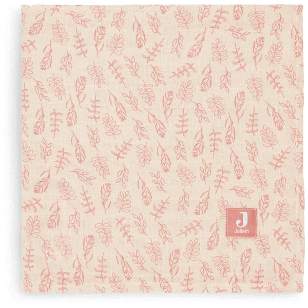 Jollein Gaasluiers 3-pack Meadow Rozenhout 70 X 70 Cm 2 Jollein Gaasluiers 3-pack Meadow Rozenhout 70 X 70 Cm - Afbeelding 2