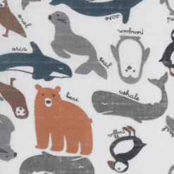 Jollein Gaasluiers 3-pack Polar 70x70cm -Kleine Wondertjes jollein gaasluiers 3 pack polar 70x70cm a300230 1