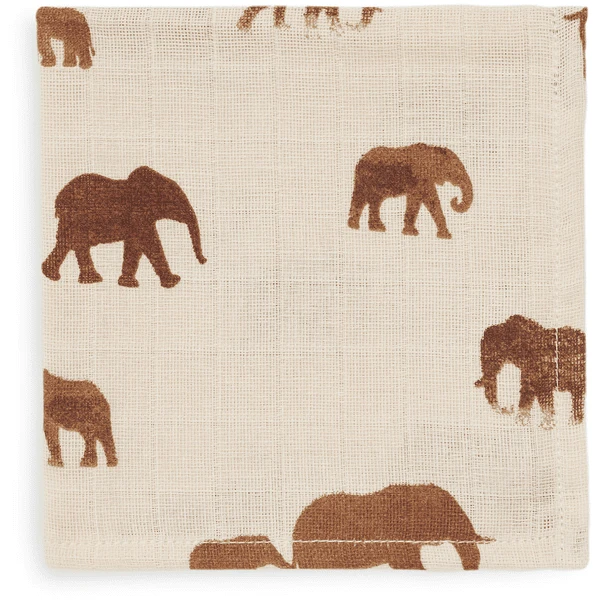 Jollein Gaasluiers 3-pack Savannah 70 X 70 Cm 2 Jollein Gaasluiers 3-pack Savannah 70 X 70 Cm - Afbeelding 2