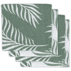 Jollein Hydrofiele Doek 4 Stuks Nature Ash Green 70x70cm