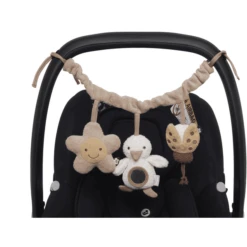 Jollein Kinderwagenketting Lentetuin -Kleine Wondertjes jollein kinderwagenketting lentetuin a383750 2