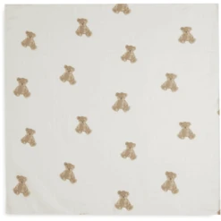 Jollein Muslin Gauze Cloth 3-Pack Teddy Bear -Kleine Wondertjes jollein muslin gauze cloth 3 pack teddy bear a385471 4