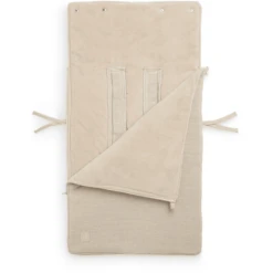 Jollein Voetenzak Basic Gebreid Nougat -Kleine Wondertjes jollein voetenzak basic gebreid nougat a325491 2