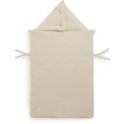 Jollein Voetenzak Basic Gebreid Nougat -Kleine Wondertjes jollein voetenzak basic gebreid nougat a325491 4