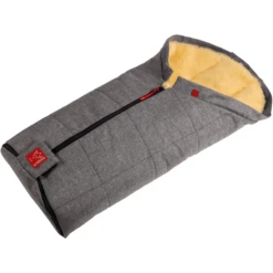 KAISER Lamsvacht Voetenzak Igloo Action Antraciet Melange -Kleine Wondertjes kaiser lamsvacht voetenzak igloo action antraciet melange a330759 3