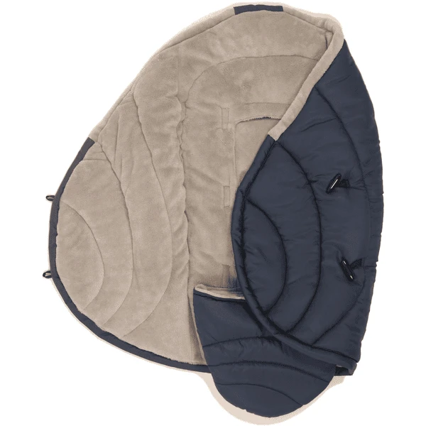 KAISER Voetenzak CooCoon Navy/ Licht Grijs 5 KAISER Voetenzak CooCoon Navy/ Licht Grijs - Afbeelding 5