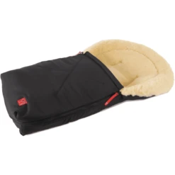 KAISER Voetenzak Lamsvacht Emma Zwart -Kleine Wondertjes kaiser voetenzak lamsvacht emma zwart a156162 2