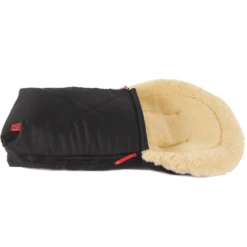 KAISER Voetenzak Lamsvacht Emma Zwart -Kleine Wondertjes kaiser voetenzak lamsvacht emma zwart a156162 3