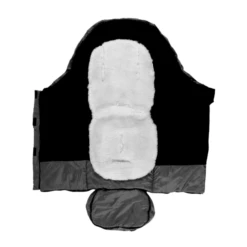 KAISER Voetenzak SHEEPY Met Lamsvacht Zwart -Kleine Wondertjes kaiser voetenzak sheepy met lamsvacht zwart a143940 4