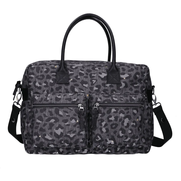 Kidzroom Care Luiertas Leopard Love Black 2 Kidzroom Care Luiertas Leopard Love Black - Afbeelding 2