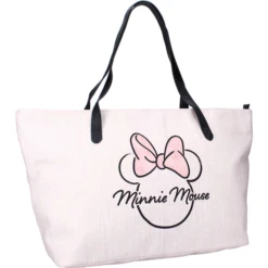 Kidzroom Minnie Mouse Shopping Tas Laat De Zon Schijnen Beige -Kleine Wondertjes kidzroom minnie mouse shopping tas laat de zon schijnen beige a382894 4